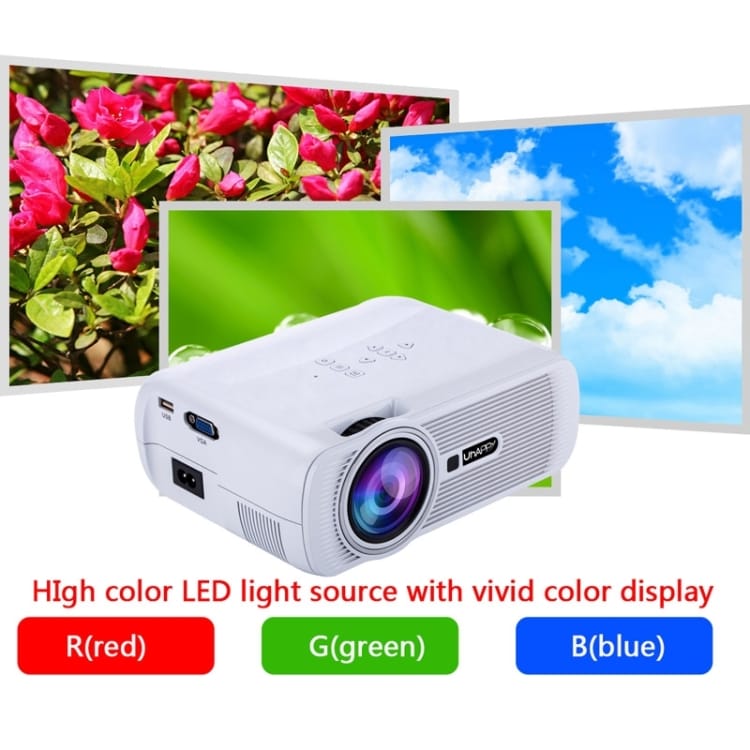 Projektori Mini LED HD 1080P