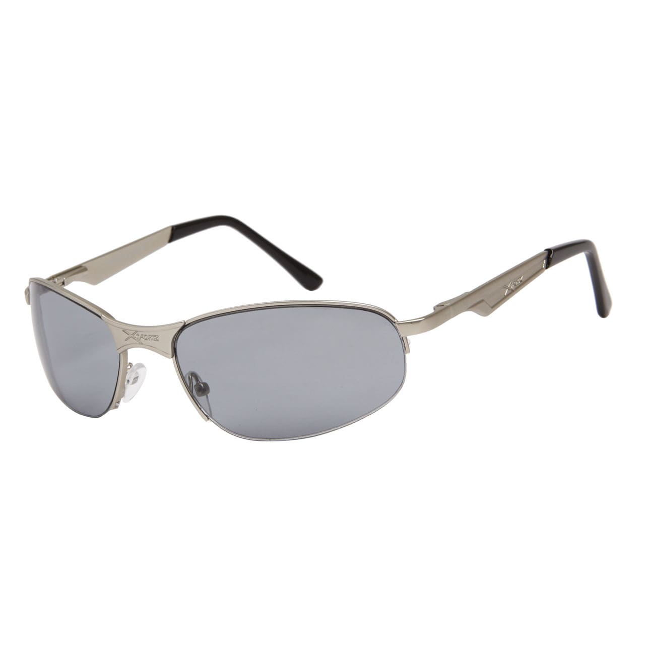 XSPORTZ Solglasögon -  Ljusblå glas och silverbågar