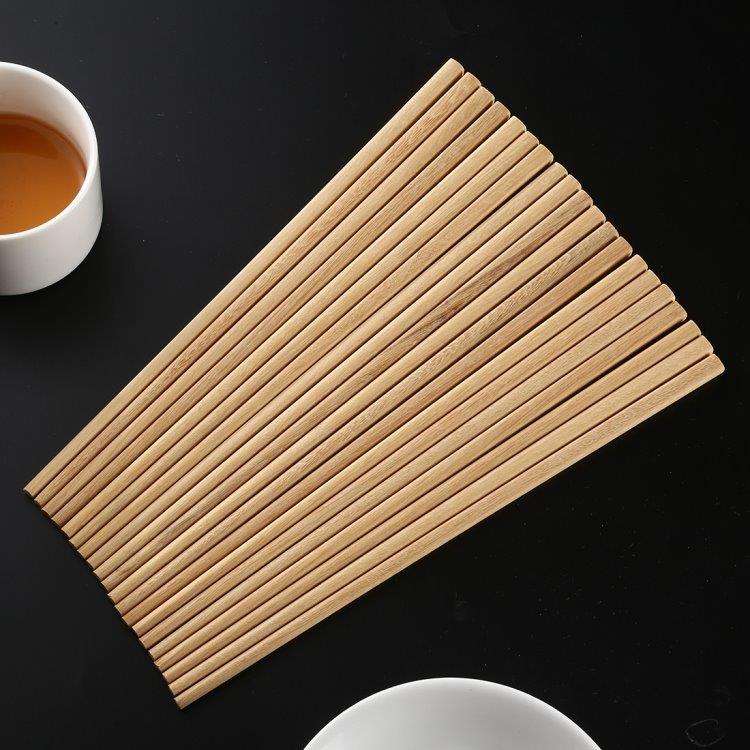 Chopsticks luonnonpuuta Kiinalaiset syömäpuikot 10-Pakkaus