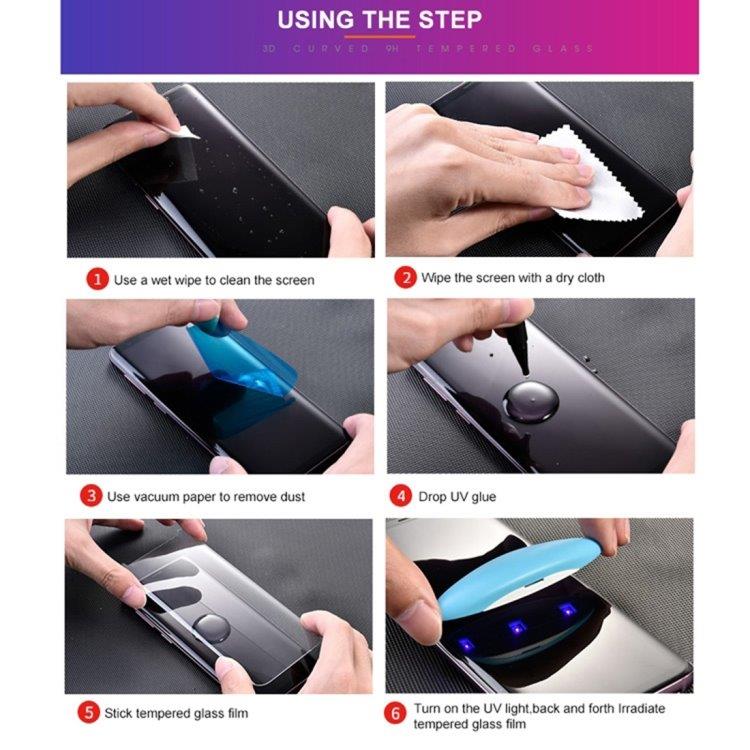 3D Näytönsuoja UV Screen Galaxy Note10 Pro