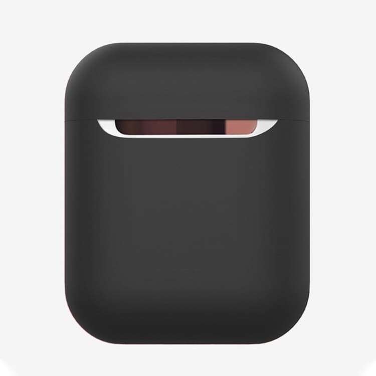 Suojakotelo silikonia Apple AirPods 1 / 2 - Musta