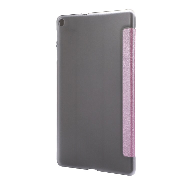 Flipcase telineellä Galaxy Tab T510 - Pinkki
