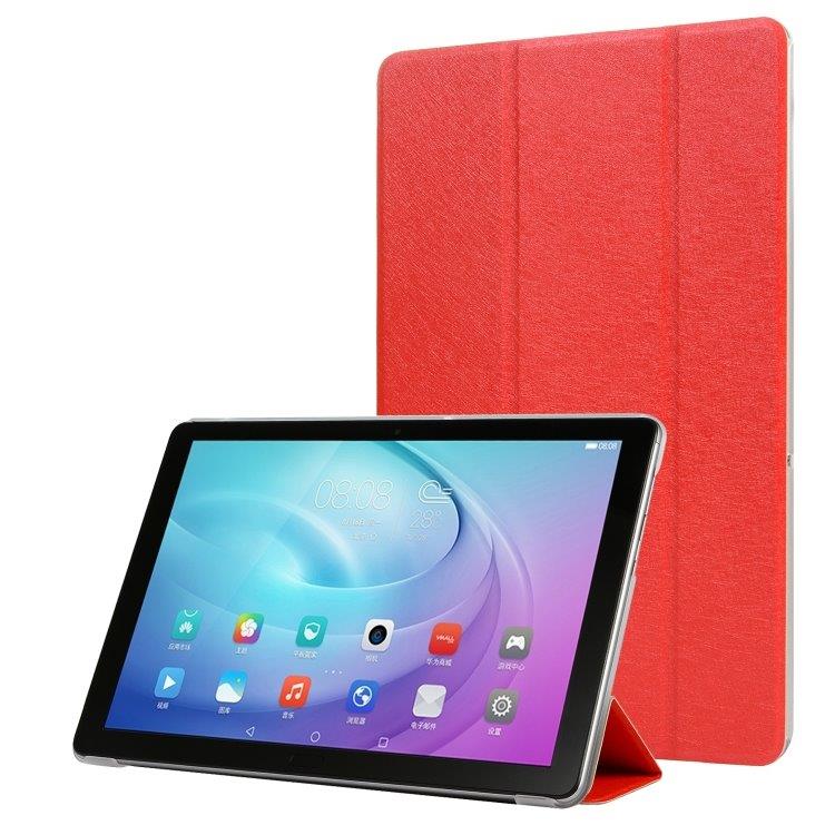 Flipcase telineellä Galaxy Tab T510 - Punainen