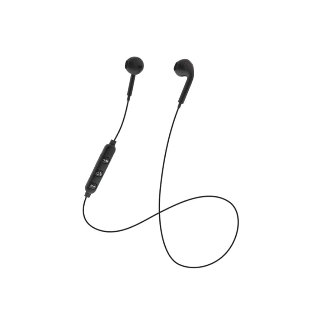 STREETZ semi-in-ear Bluetooth headset - Musta