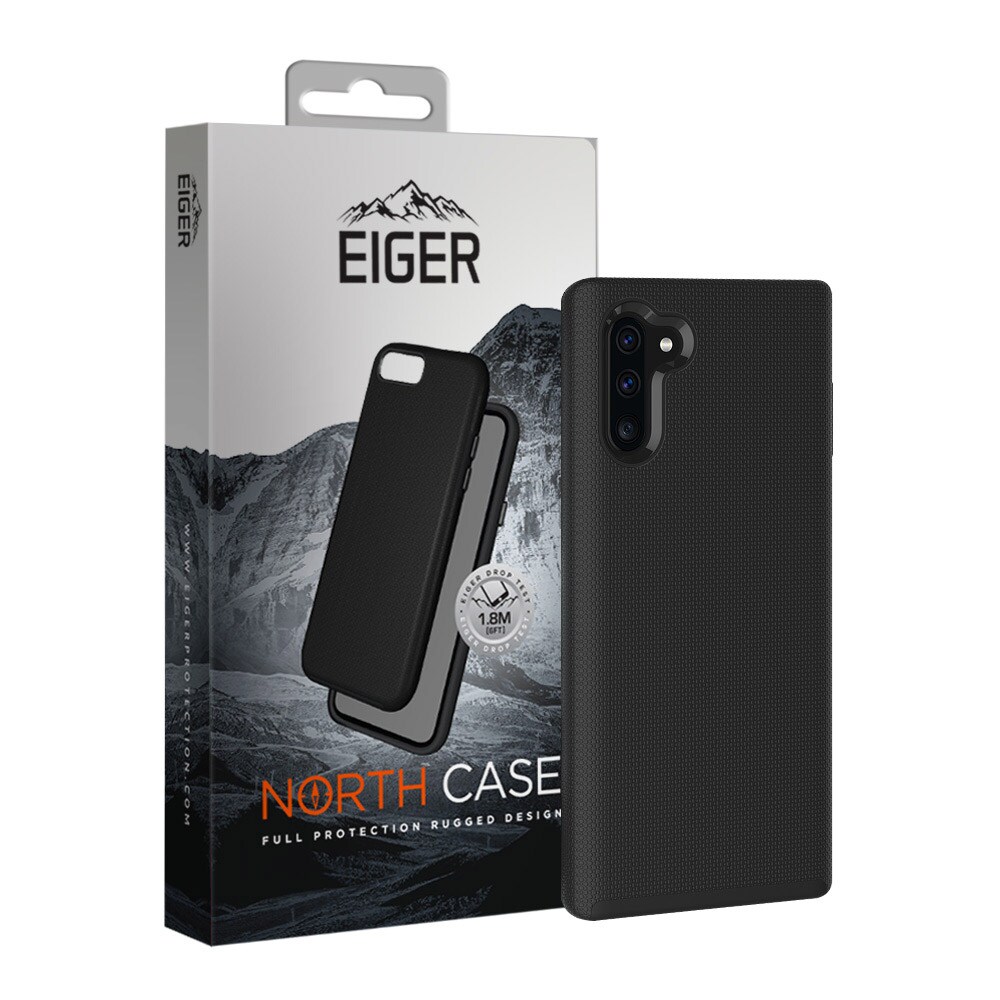 Eiger North Case Samsung Galaxy Note 10 Musta