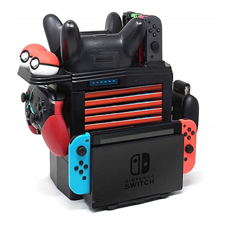 Säilytys- ja latausteline Nintendo switch