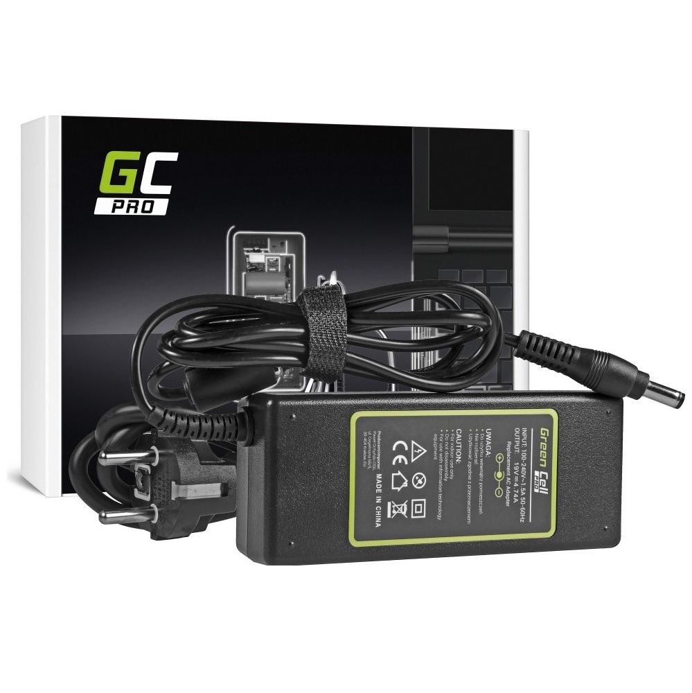 Green Cell PRO laturi / AC Adapteri Asus K50IJ K52 X53S K53S Toshiba Satellite A200 A300