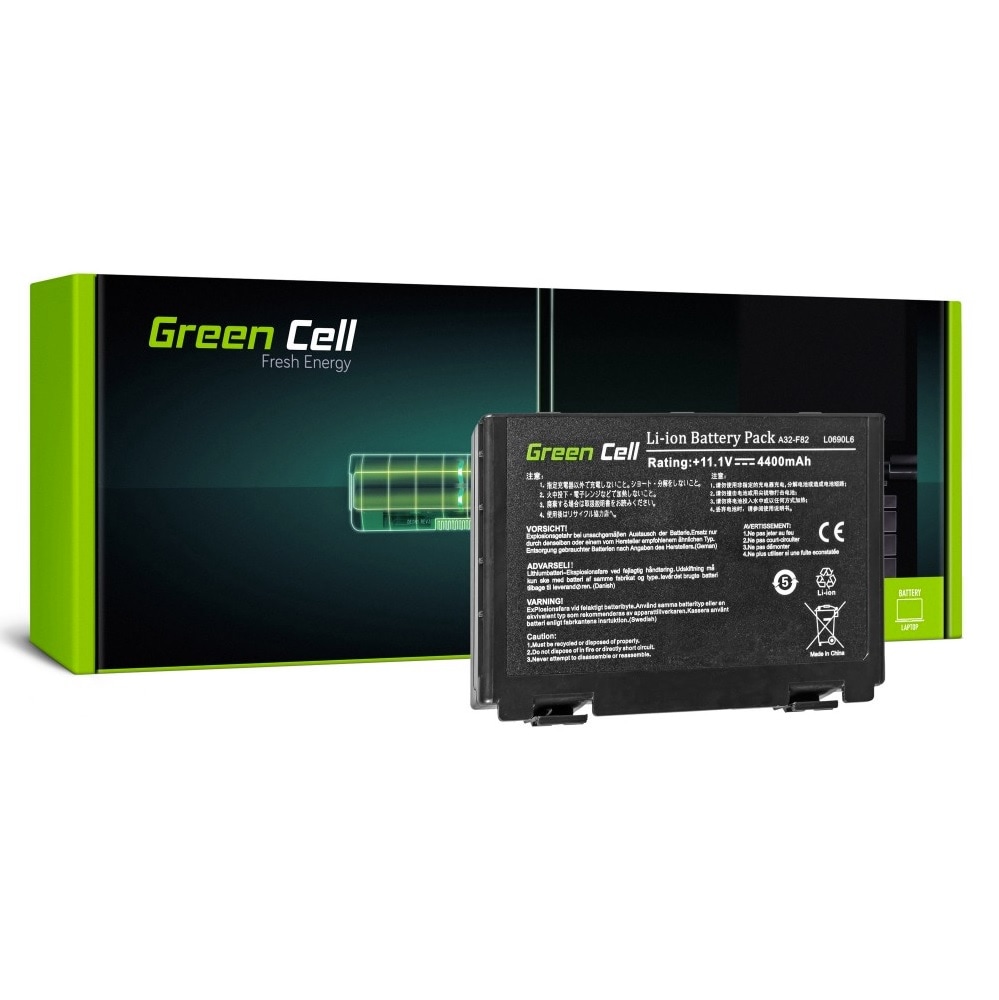 Green Cell kannettavan akku Asus A32-F82 K40 K50 K60 K70