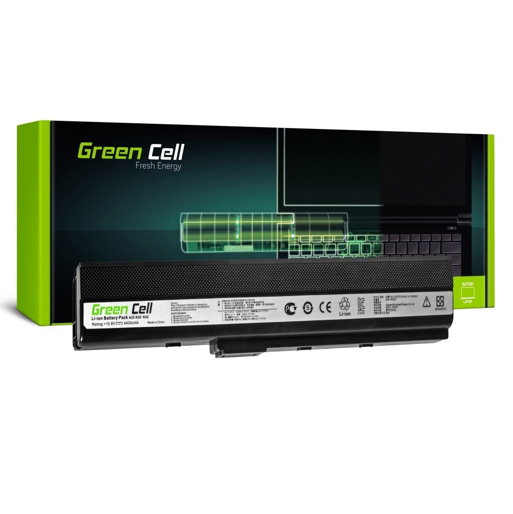 Green Cell kannettavan akku Asus A32-K52 K52 X52 A52