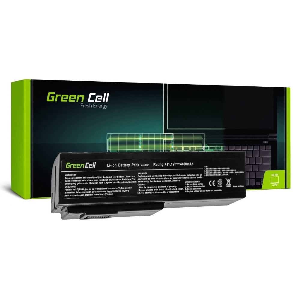 Green Cell kannettavan akku Asus A32-M50 A32-N61 N43 N53 G50 L50 M50 M60 N61VN