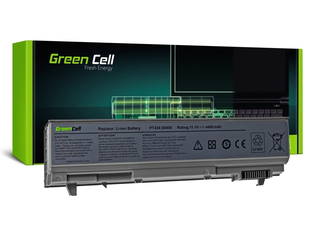 Green Cell kannettavan akku Dell Latitude E6400 E6410 E6500 E6510
