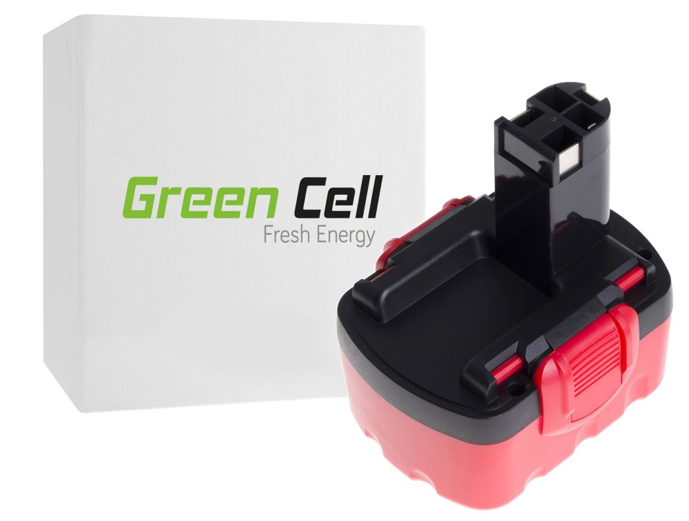 Green Cell työkaluakku Bosch O-Pakkaus GSR 14,4VE-2 PSR 14,4 PSB 14,4VE-2