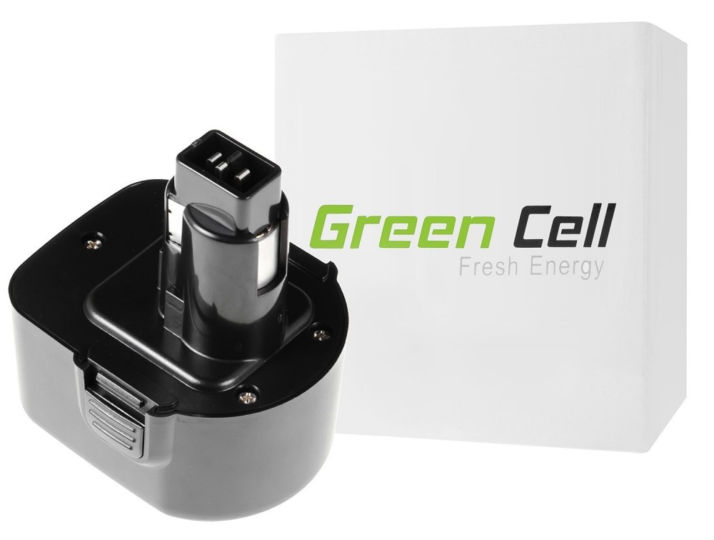 Green Cell työkaluakku DeWalt DE9037 DE9071 DE9074 12V 2Ah