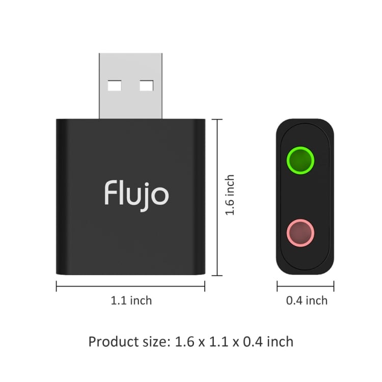 USB-liitin 3,5 mm: n ääniliitäntään