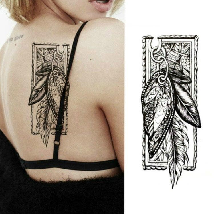 Tilapäinen tatuointi x2 - Leaves
