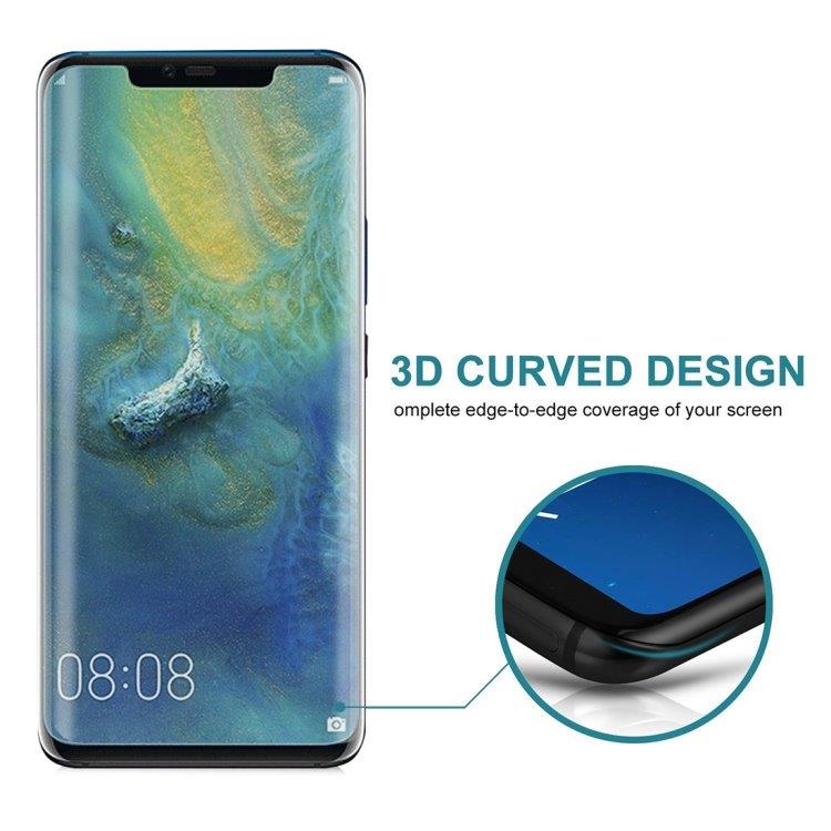 3D-kaareva koko näytön suoja Huawei Mate 20 Pro