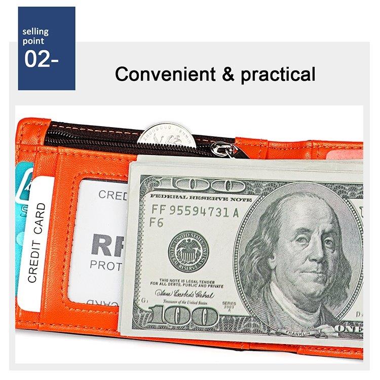 RFID Lompako setelipidkkeellä