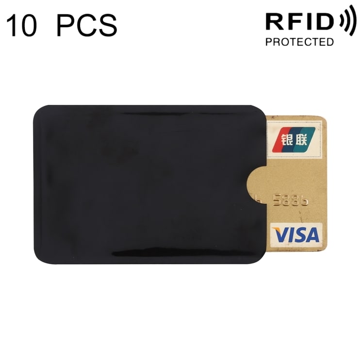 RFID-estokortin pidike - 10 pakkaus 9x6.3cm