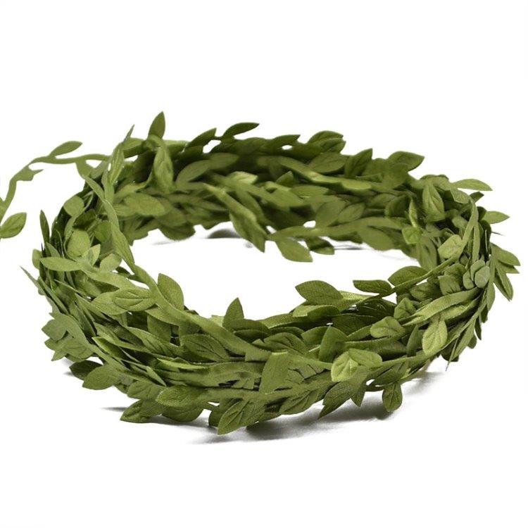Girlang gröna blad 10m - 2 st