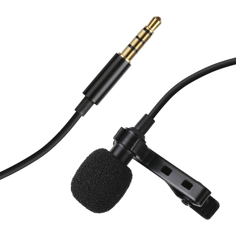 Mikrofoni clipsillä laitteisiin, joissa on 3.5mm portti