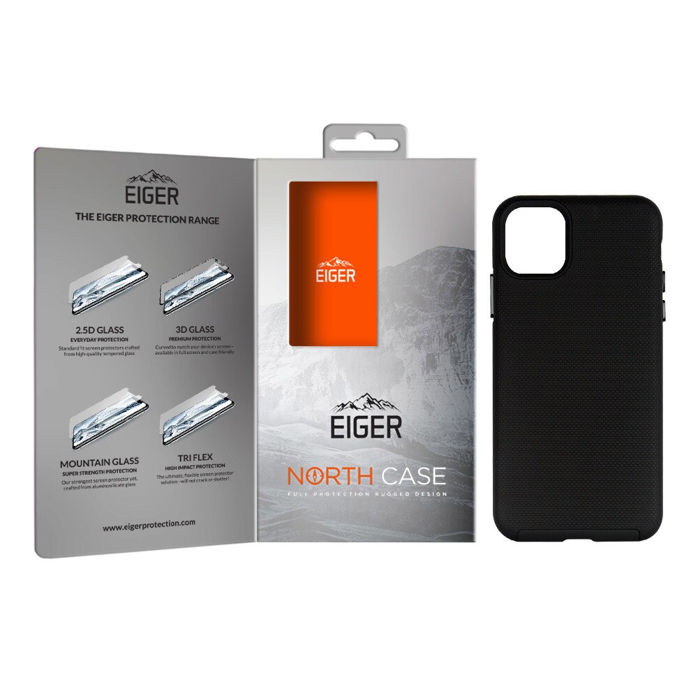 Eiger North Case iPhone 11 Pro Max Musta