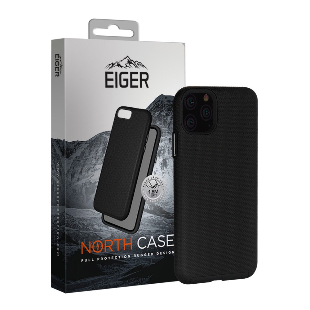Eiger North Case iPhone 11  Pro - Musta