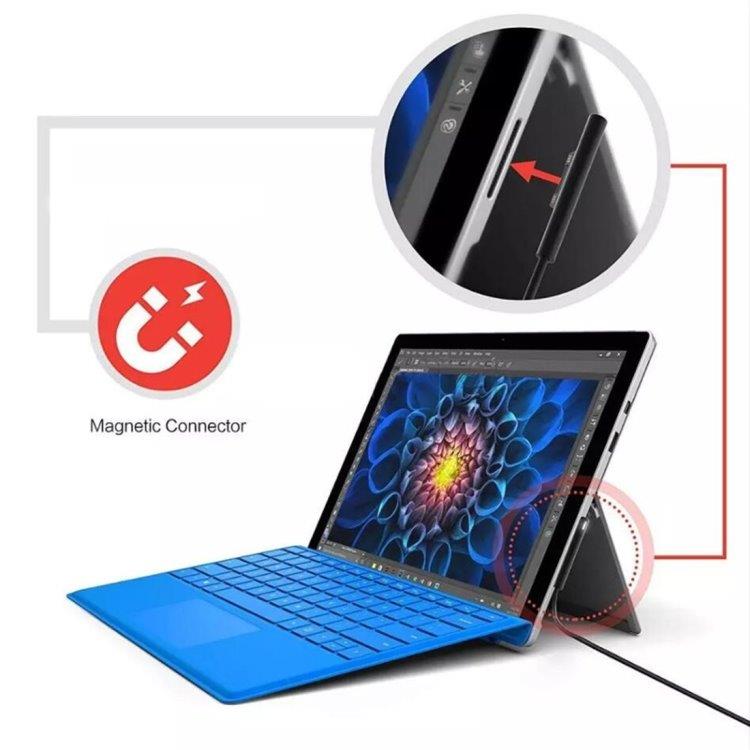 USB Type-C 6 Pin magneettinen laturinjohto Microsoft Surface Pro 6:een