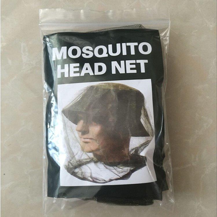 Hyttyssuojaverkko päähän