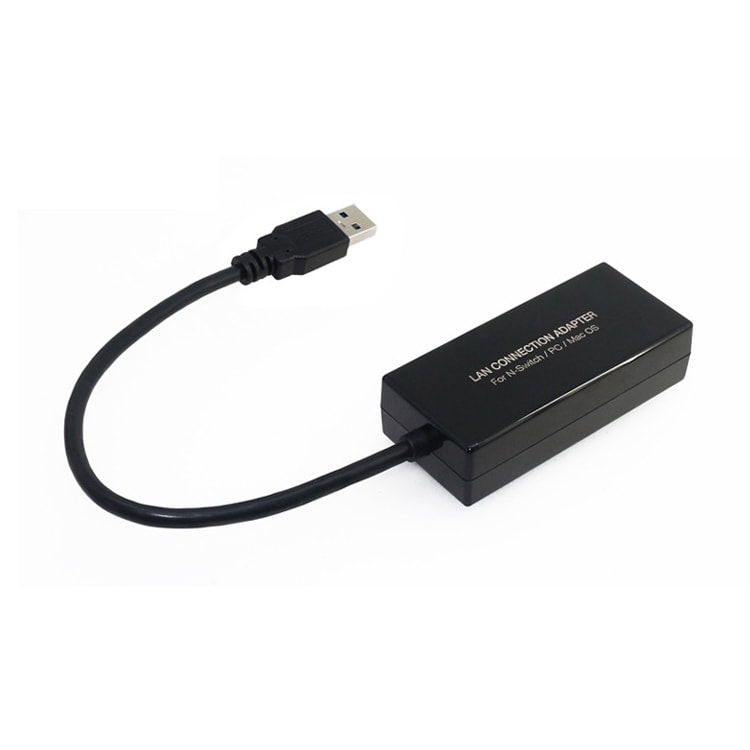 LAN Adapter 1000Mbps USB 2.0 Nintendo Switch / Wii / WiiU