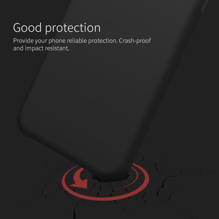 NILLKIN Flex Pure Silikoonikuori iPhone 11 Pro Max Musta