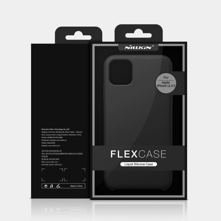 NILLKIN Flex Pure Silikoonikuori iPhone 11 Pro Max Punainen