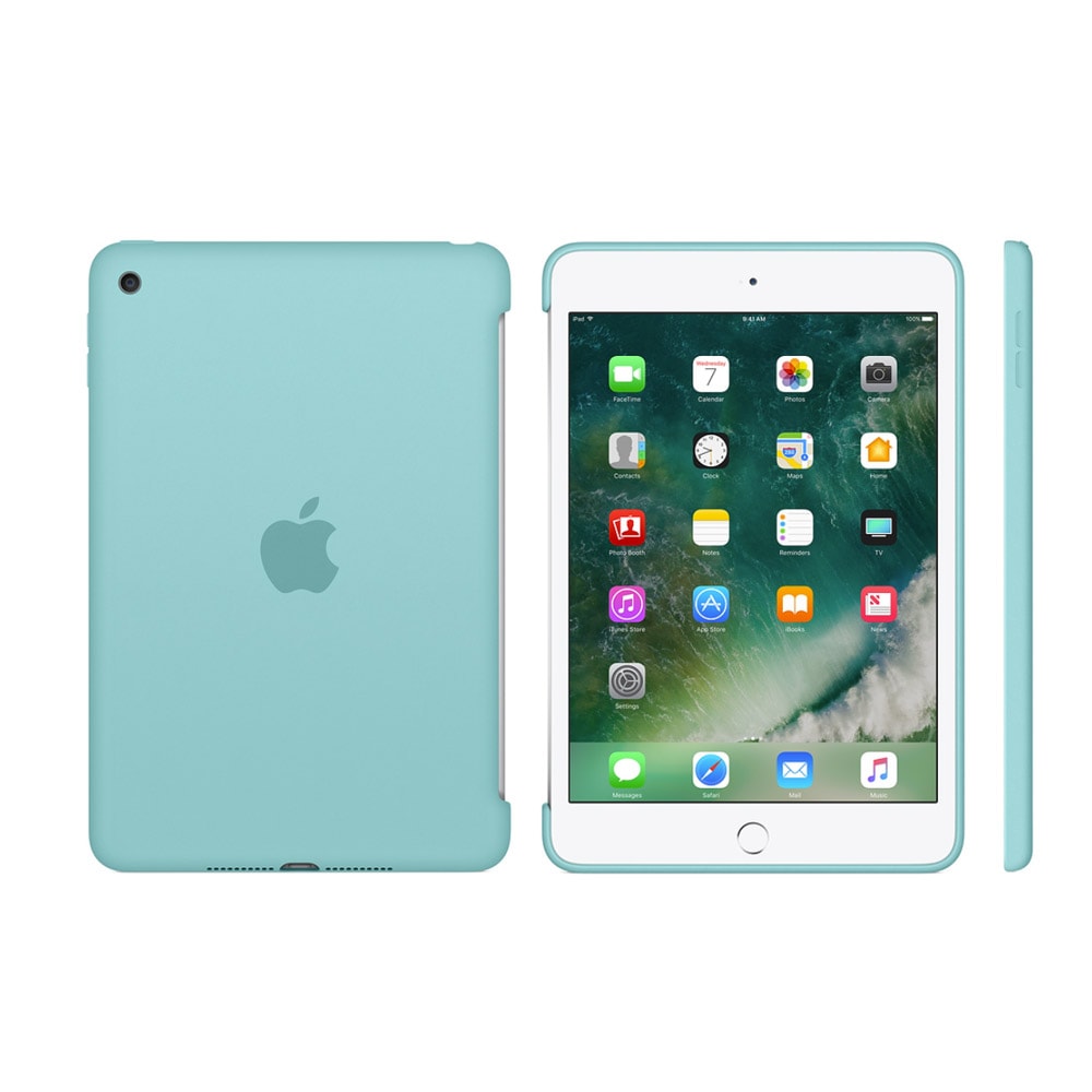 Apple iPad Mini 4 Silikooni kotelo - Sininen