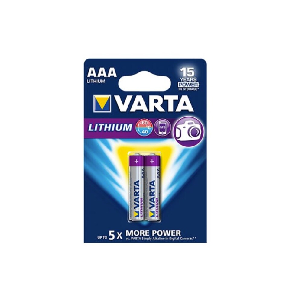 Varta Lithiumparisto AAA 1.5V