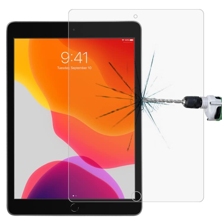 Näytönsuojus iPad 10,2" 9H 2.5D Temperoitu lasikalvo