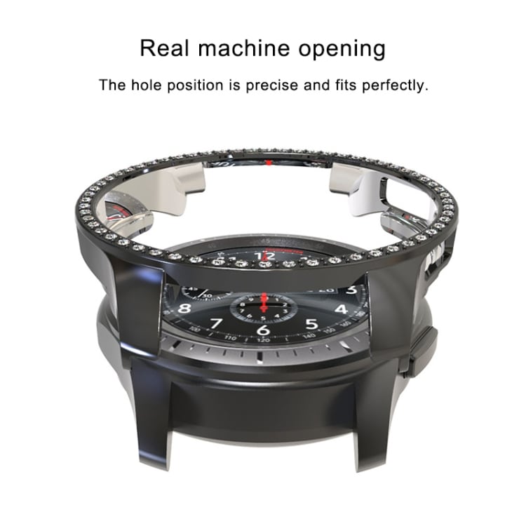 Timanttipäällys Samsung Watch 46mm - Musta