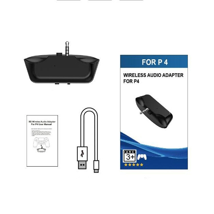 Bluetooth 5.0 Sovitin/Adapteri PS4 Gamepad
