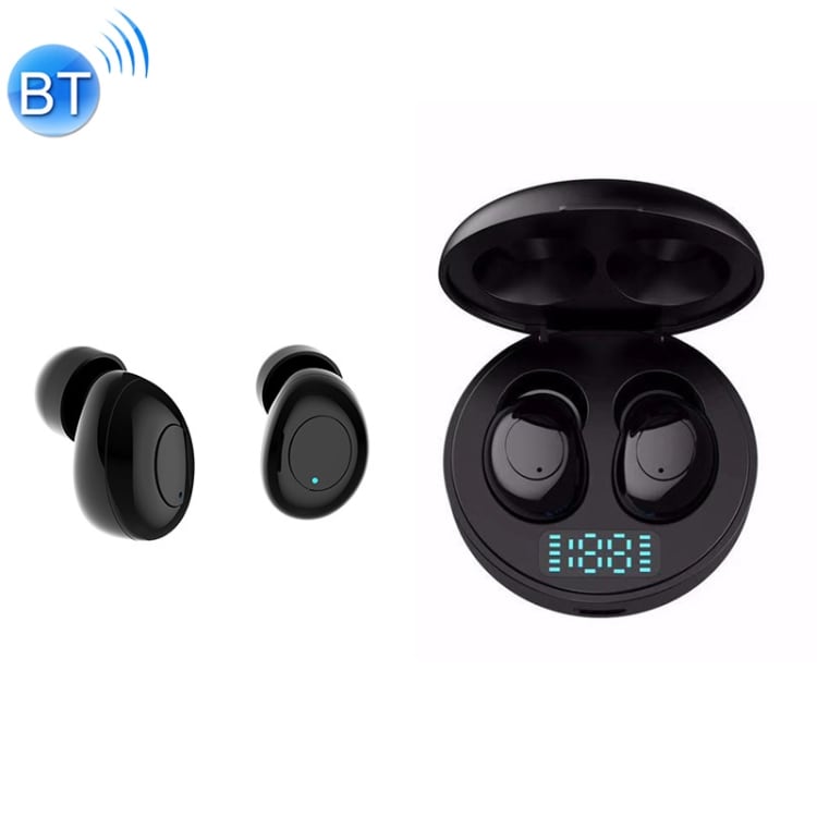 J1 Langattomat Bluetooth V5.0 Kuulokkeet LED latausrasialla