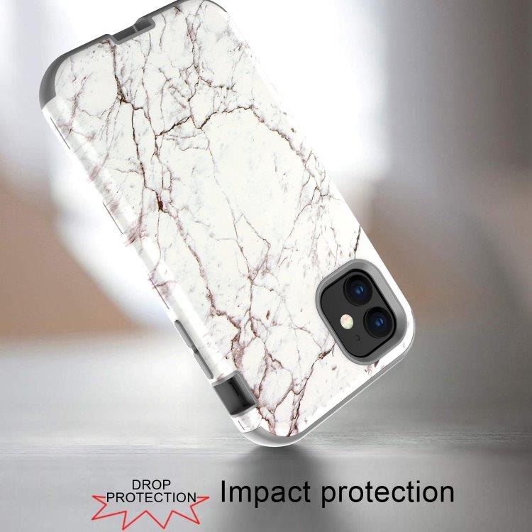 3 in 1 Full Protection Kuori iPhone 11 - Marble