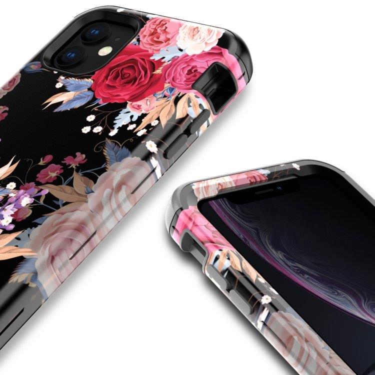 3 in 1 Full Protection Kuori iPhone 11 Pro Max - Flower
