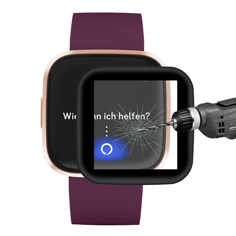 ENKAY kova Näytösuojus kelloon Fitbit Versa (2019)