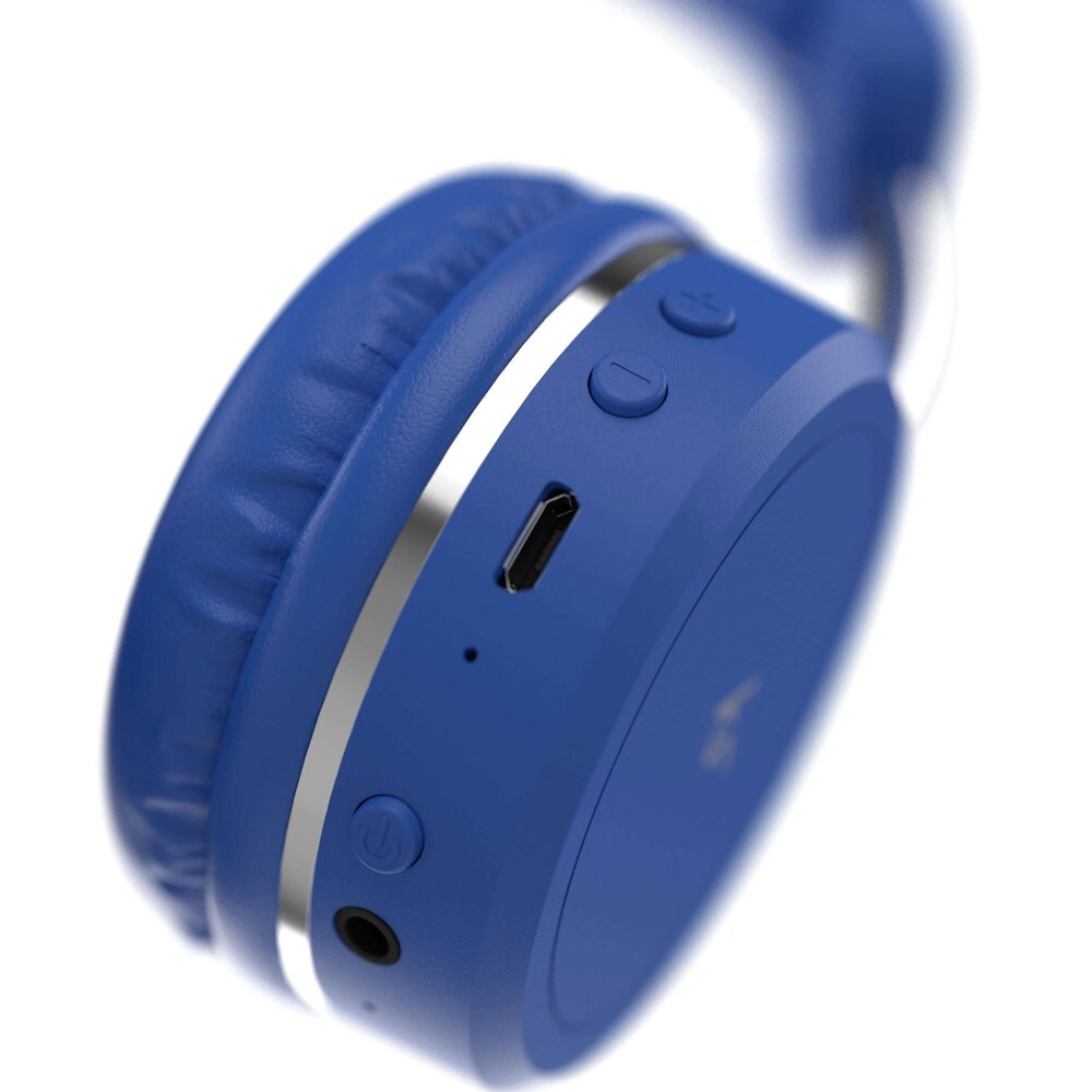 KitSound Metro X Bluetooth Headset - Sininen