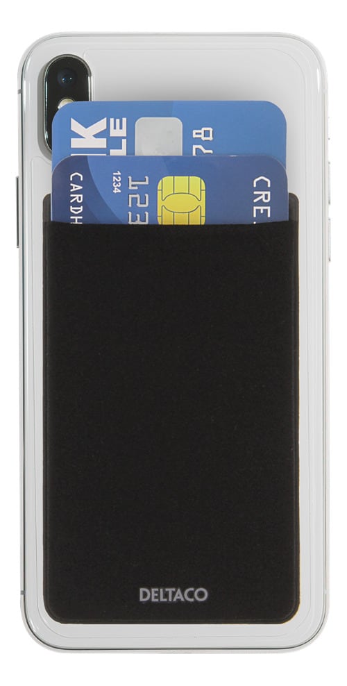 DELTACO Kreditkortshållare med RFID-blockering för smartphones
