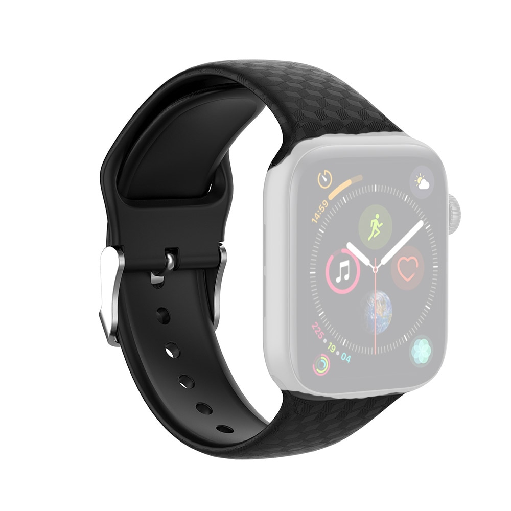 Sport ranneke Apple Watch 5/2/3/4  - Musta S