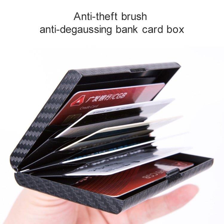 RFID Alumiini kotelo maksukorteille - Musta