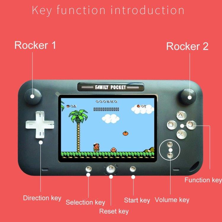 Family Pocket pelikonsoli - Tukee 208 NES:n Klassisia pelejä