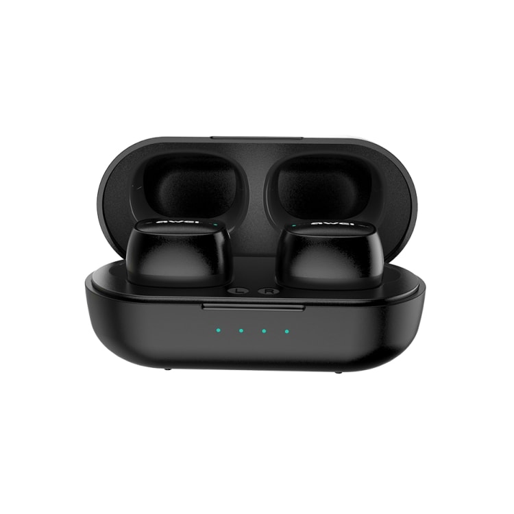 Langaton sport headset awei T13 Bluetooth V5.0 - Musta