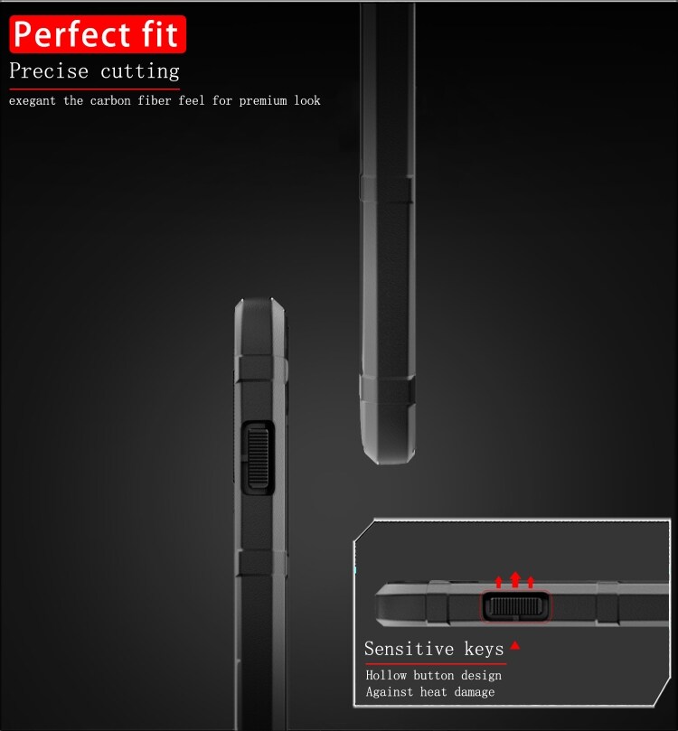 Shockproof Kuori  Sony Xperia 8 - Musta