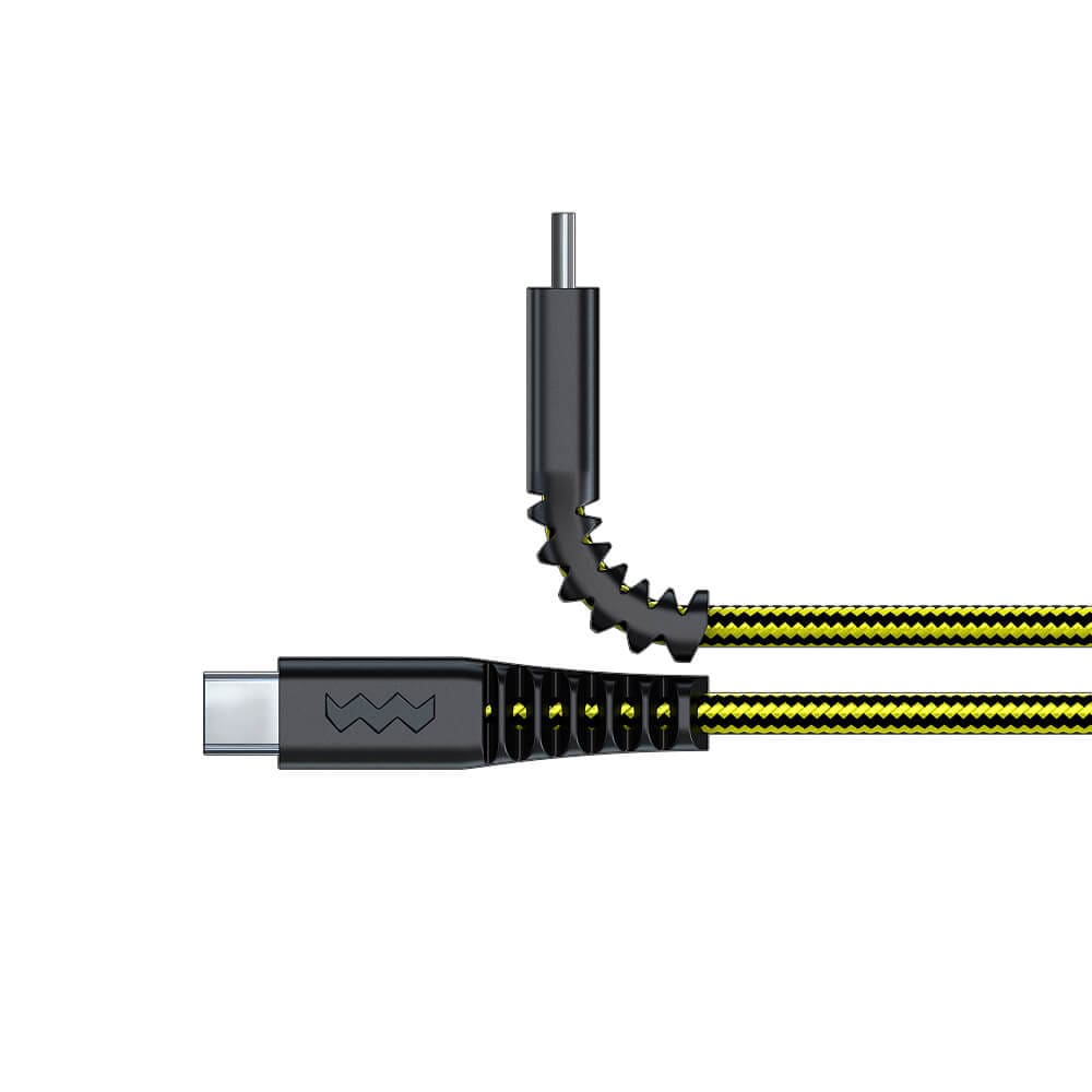SOSKILD Latauskaapeli USB-C 1.5m Ultimate Strenght Musta/Keltainen