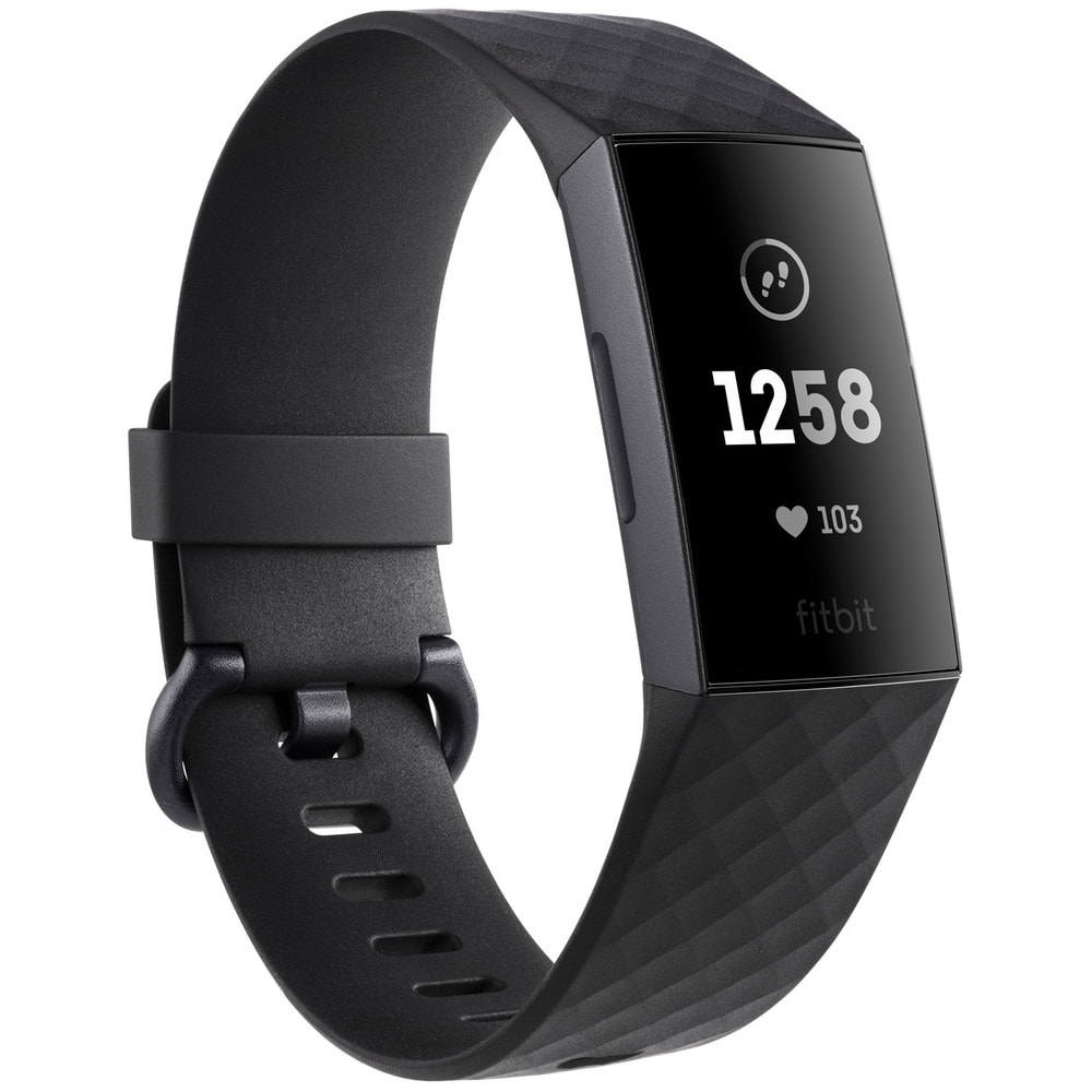 Fitbit Charge 3 - Musta