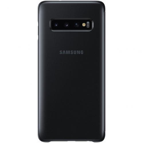 Samsung Clear View Cover Galaxy S9+ Musta